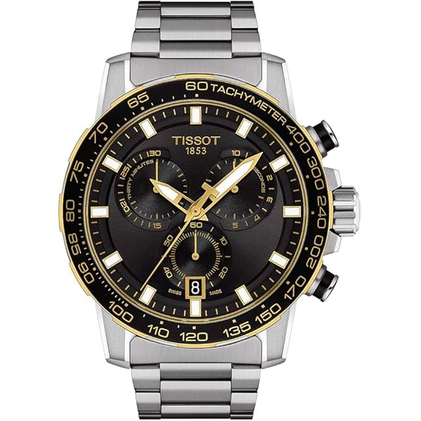 Amazon.com: Tissot mens Supersport Chrono Stainless Steel Casual